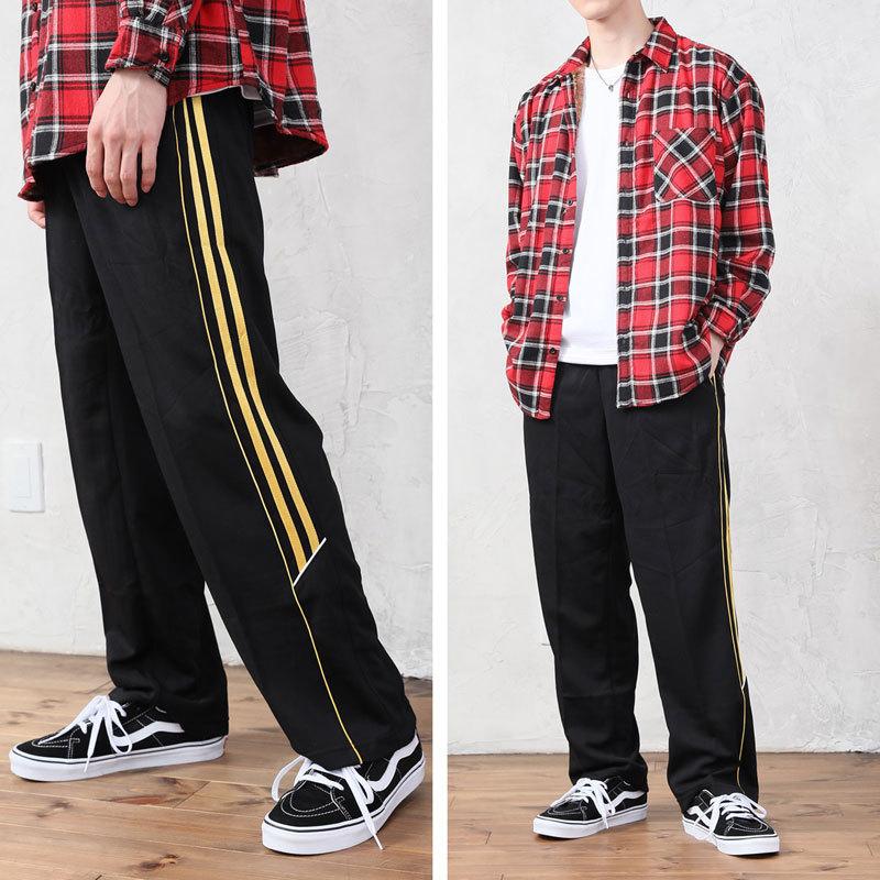 ジョガーパンツ メンズ トラックパンツ ジャージ 下 イージーパンツ サイドライン スキニーパンツ 1本 2本 ボトムス スポーツウェア Bottoms 44 Most 人気メンズ服通販のmostshop 通販 Yahoo ショッピング