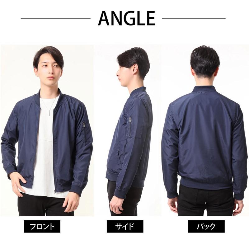 MA-1 メンズ MA1 ミリタリージャケット ブルゾン ライトアウター