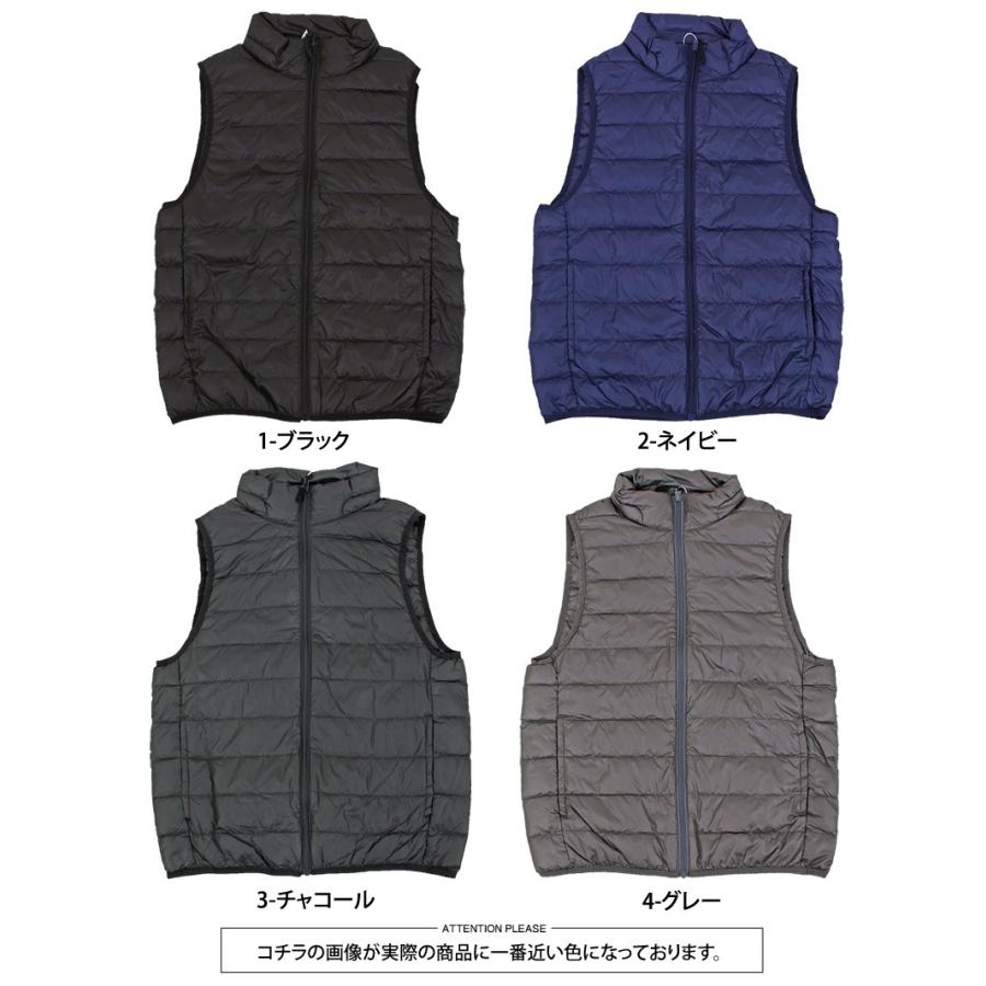 ダウンベスト メンズ ダウンジャケット インナーダウンベスト ジャンパー アウター ブルゾン 中綿 無地 撥水加工 秋冬 Jkt 48 Most 人気 メンズ服通販のmostshop 通販 Yahoo ショッピング