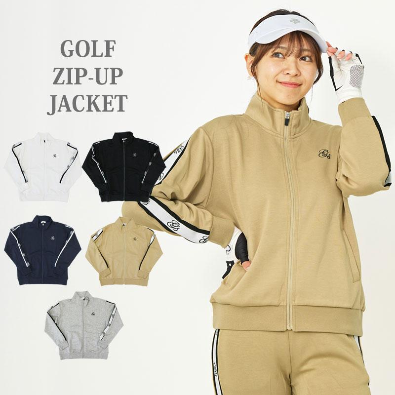 ゴルフウェア レディース gs GOLF ジップアップジャケット トレーナー