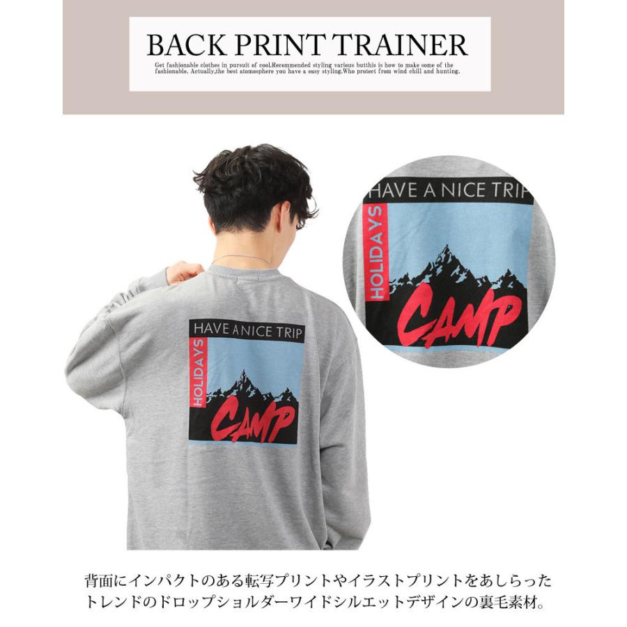 メンズスウェット メンズトレーナー ワイドシルエット ドロップショルダー バックプリント 転写プリント フォトプリント 裏毛素材 男女兼用 カットソー N Tops 146 Most 人気メンズ服通販のmostshop 通販 Yahoo ショッピング