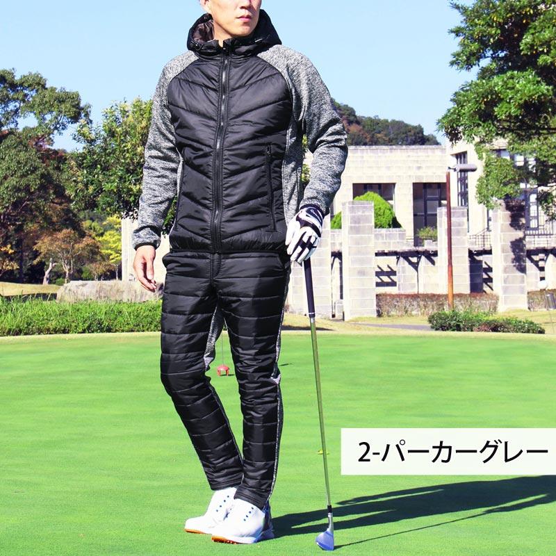 ジーフォア ゴルフ メンズ セットアップ ジャケット パンツ 2点セット 人気❤️ジーフォア ゴルフ メンズ セットアップ ジャケット