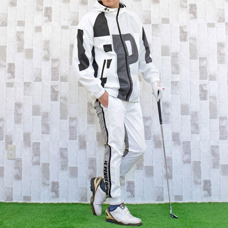 ゴルフ セットアップ 上下セット メンズ ゴルフウェア ナイロン
