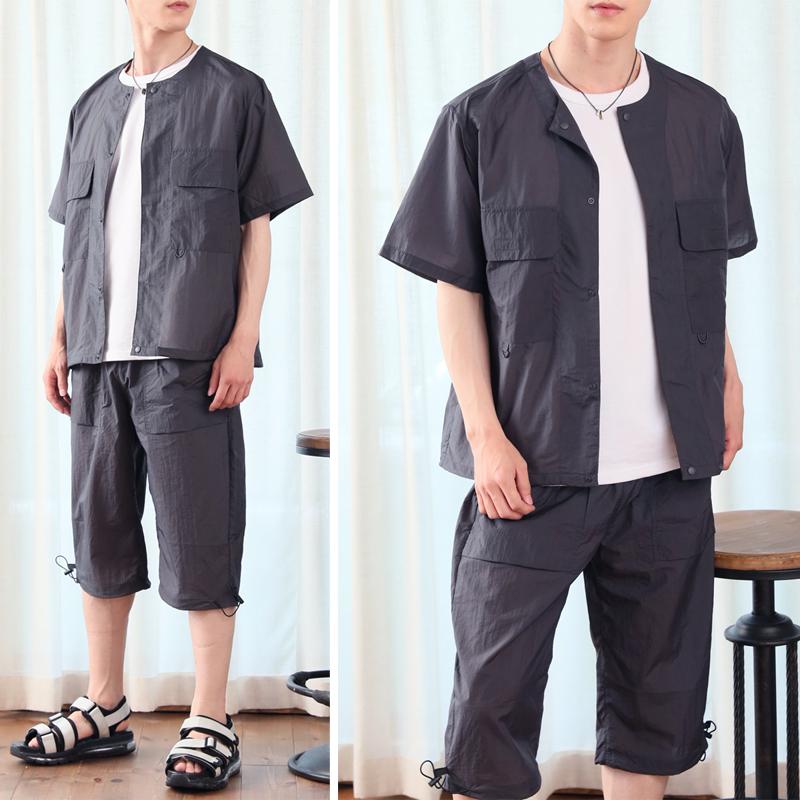 メンズカジュアルスーツ 無地 セットアップ パンツ ジャケット スーツ メンズ セットアップ 上下セット ストレッチ テーラード