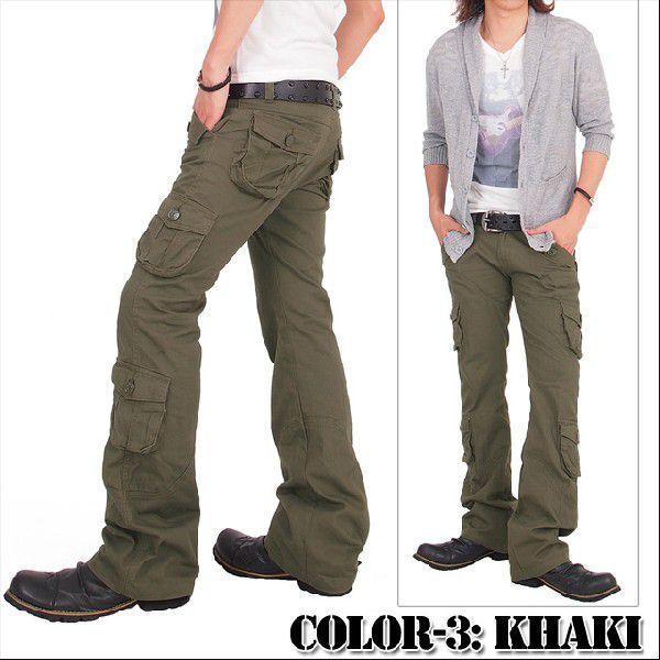 CIVARIZE　新品　ブーツカット カーゴパンツ　ボンテージ　ガスマスクy2k カーゴパンツ メンズ ガスマスクカーゴパンツ[品番：LU000013319