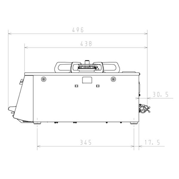 ガスコンロ PA-A65WCK パロマ テーブルコンロ 都市ガス用 プロパンガス用 ハイパーガラスコートトップ Sシリーズ｜mot-e-gas｜08