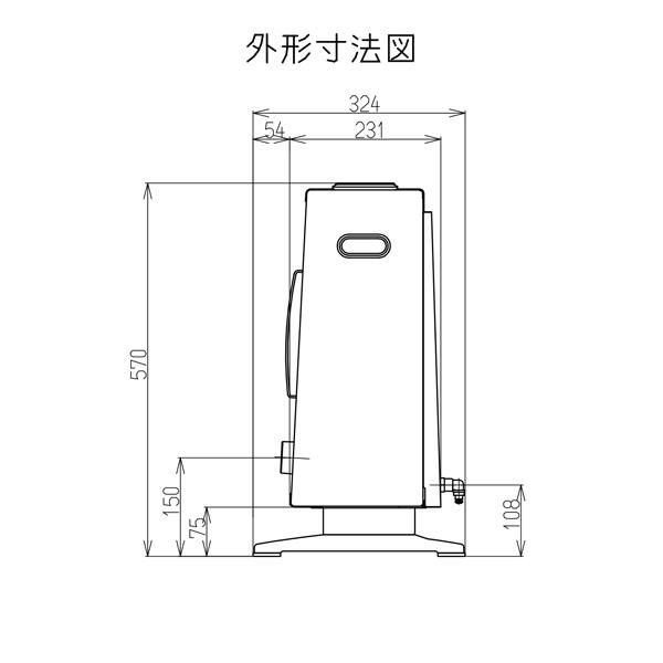 ガスストーブ リンナイ R-1220CMS3(C) 都市ガス12A/13A用 暖房器具 ガス赤外線ストーブ｜mot-e-gas｜05