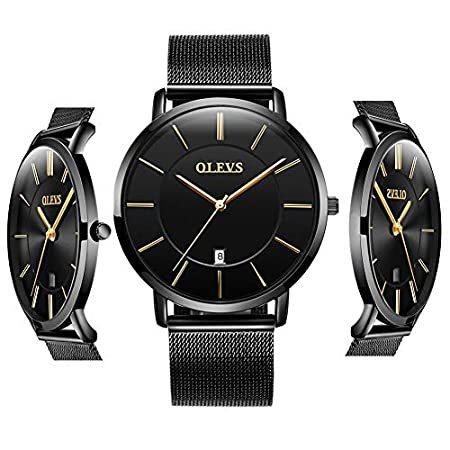 21春夏新色 Olevs メンズ レディース アナログクォーツ ビジネスウォッチ ステンレススチール クラシック防水腕時計 ユニークなカレンダー 日付ウィンドウ 腕 定価から3０ オフ Www Ypsilonjewelry Com