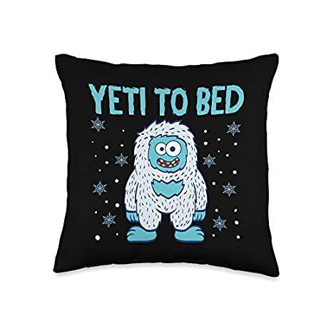 Christmas Snow Yeti For Bed Collection Yeti for Bed Snowy Winter Apparel Th