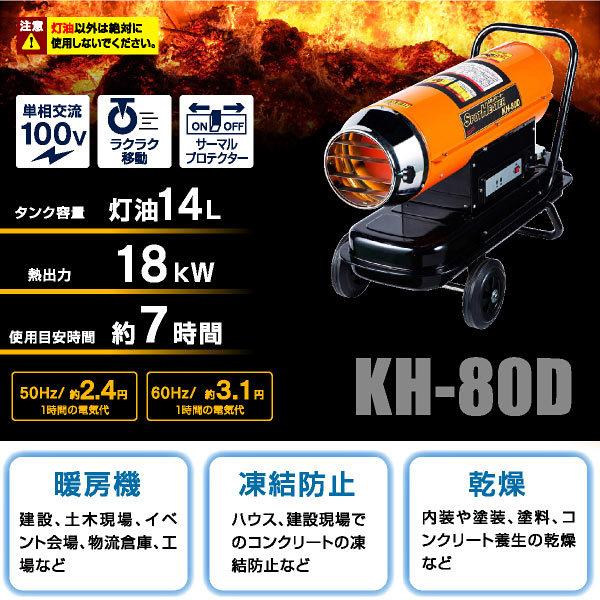 S.Kjapan 業務用ヒーター 業務用ストーブ スポットヒーター ナカトミ 