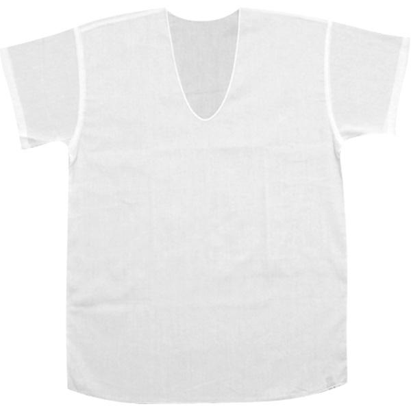 三ッ桃クレープ 半袖U首Tシャツ 3Lサイズ 日本製 涼感 アズ 1105-21-3L｜mote｜03