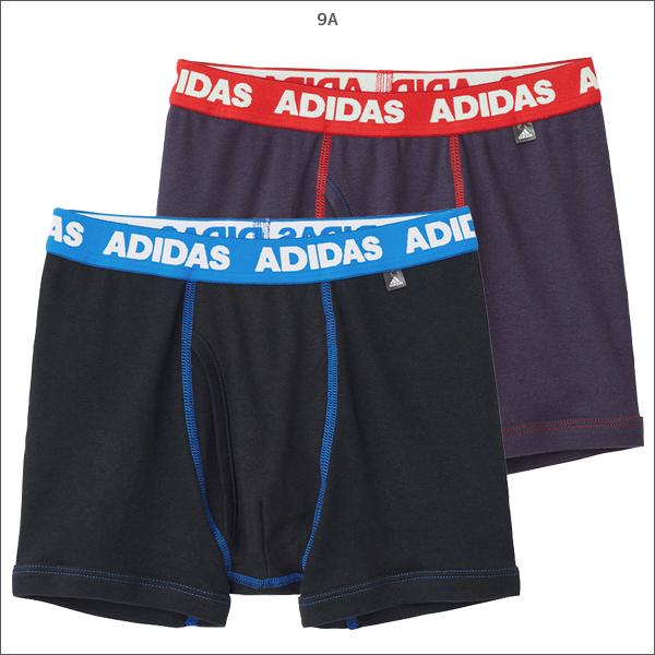 ジュニアメンズ adidas アディダス ボクサーブリーフ 2枚組 前あき