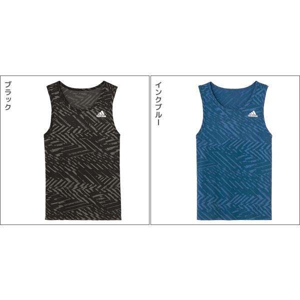 【AAU プラクティス】サンフランシスコベイシティ タンクトップ adidas GUNZE グンゼ アディダス 吸汗速乾 ドライ ロゴ 綿混 APP3575-85