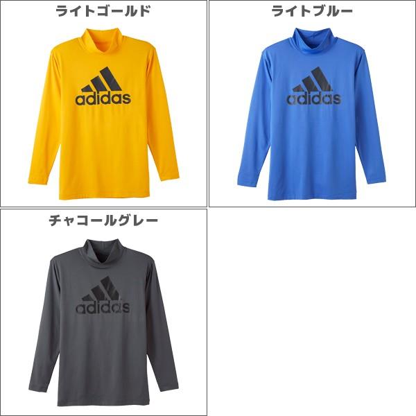 GUNZE adidas アディダス ハイネックロングスリーブTシャツ 長袖 GUNZE adidas アディダス ハイネックロングスリーブTシャツ 長袖
