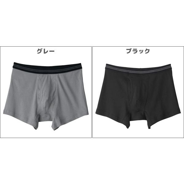 2色3枚ずつ 6枚セット あったかパンツ ボクサーブリーフ 前あき ボクサーパンツ グンゼ GUNZE HN8080-SET2 | GUNZE | 01
