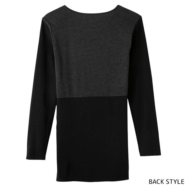 HOTMAGIC ホットマジック 集中保温シームレス 8分袖インナー えりあき