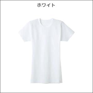涼感平台 冷感鹿の子 半袖丸首 Tシャツ インナー 2枚組 日本製 グンゼ GUNZE｜mote｜02