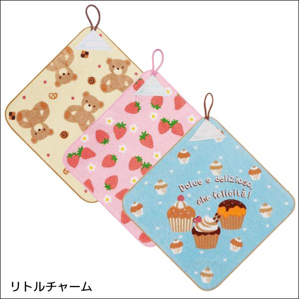 1組までメール便可】ループ付きタオル 3枚組 ハンドタオル 林タオル