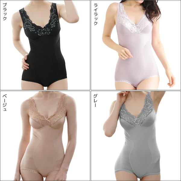 TAMURA（タムラ） ボディスーツ モアライト 補正下着 ソフト補正 綿混
