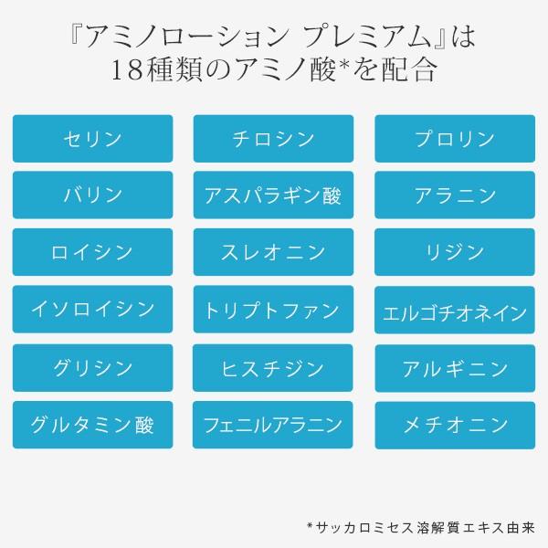 保湿ローション 高保湿化粧水 フェイスローション スキンケアローション 大容量 乾燥肌 敏感肌 保湿 化粧水 アミノローションプレミアム 310ml｜motebeauty｜07