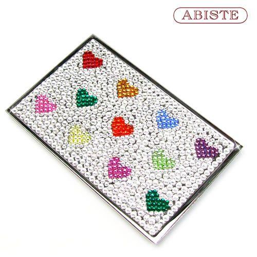 ABISTE 30%off 定価17600円 アビステ キラキラ スライドカードケース 