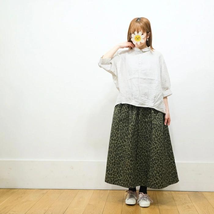 ブロカント Brocante 60リネンキャンバス バロンシャツ / 36-348L 