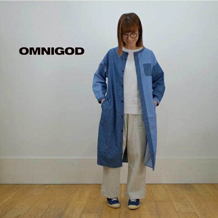 SALE20%OFF】OMNIGOD オムニゴッド インディゴ綿麻ヘリンボーン パネル 