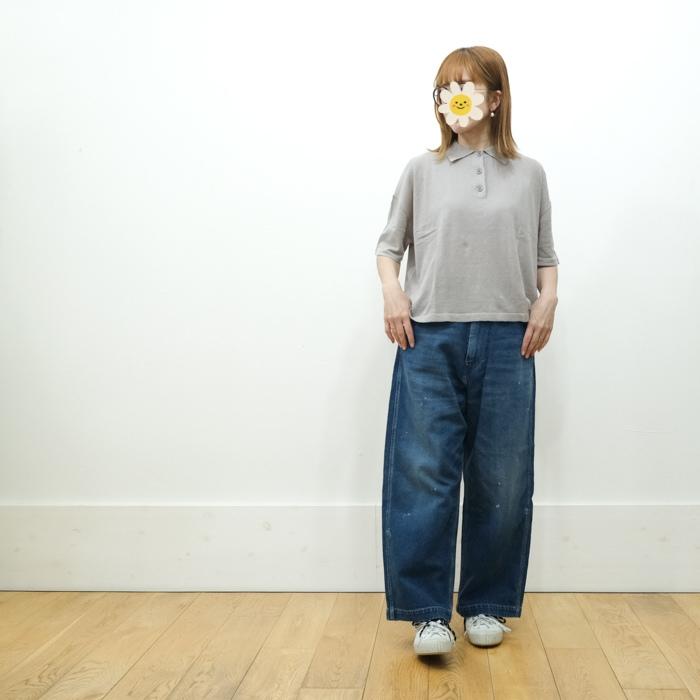 mao made マオメイド アサーメン ワイド ポロニット 621109 レディース