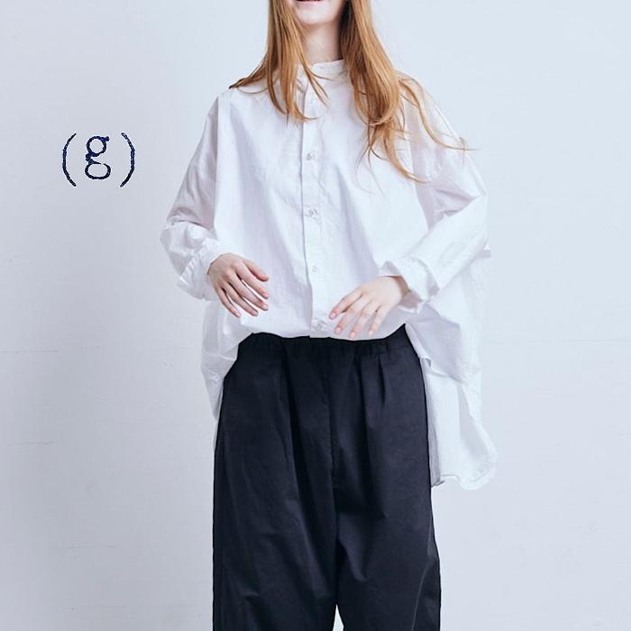 g グラム タイプライター オーバーチュニック ロングシャツ g-444 
