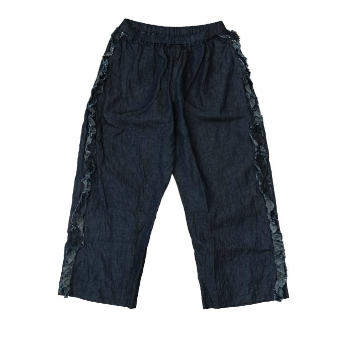 ガーゼ Gauze# インディゴ ビビアンパンツ INDIGO VIVIENNE PANTS
