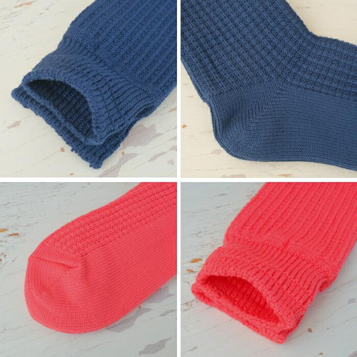 ROTOTO ロトト COTTON WAFFLE CREW SOCKS コットンワッフル クルー