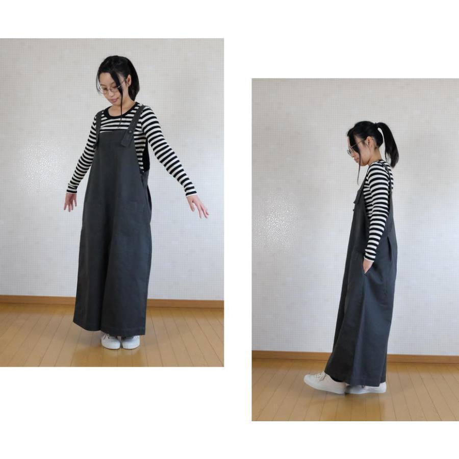 tumugu(ツムグ)ブロークンツイル 2WAYサロペット TB20421【PIN