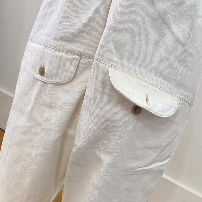 tumugu ツムグ 12ozコットンリネンデニム ティンカーパンツ TB24314