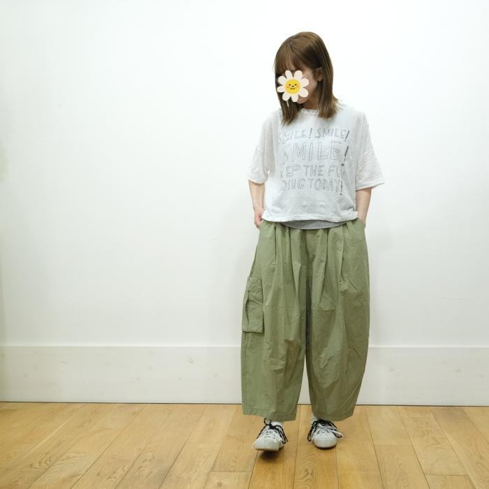 tumugu ツムグ タイプライターパンツ TB26228 レディース ボトムス