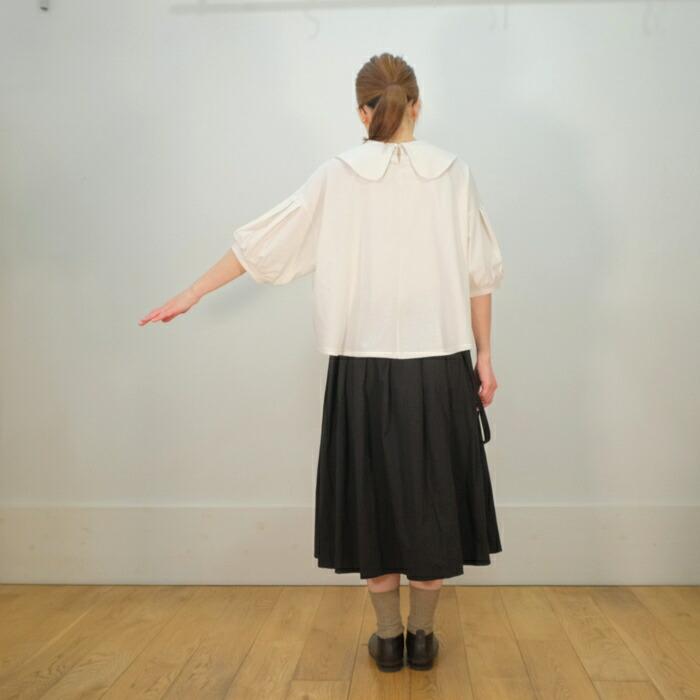 SALE30%OFF】 tumugu ツムグ DEPEND天竺 丸襟 プルオーバー TC23211 綿 