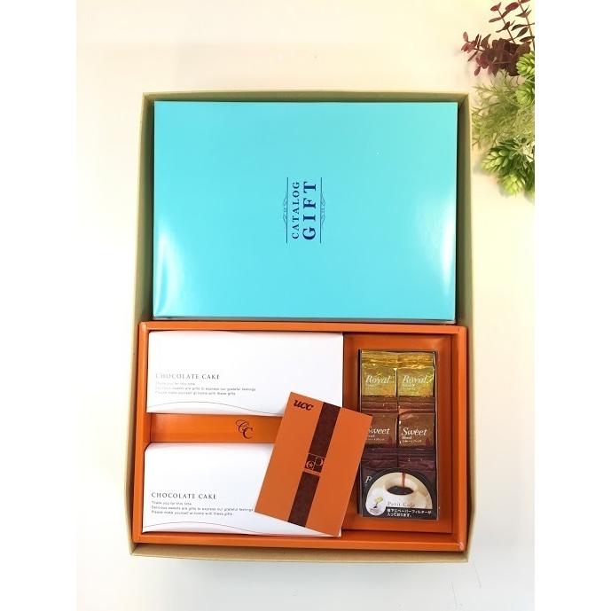 安い 出産内祝 結婚内祝 新築内祝 カタログギフト ききょう チョコレートケーキ Uccドリップコーヒー プチカフェ ギフトセット 超人気の Erwo Org Pk