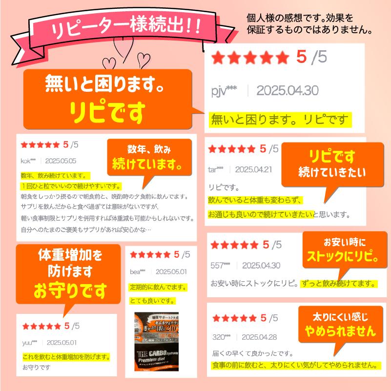 ザ糖質プレミアムダイエット 60粒入パック(約1-2か月分) サラシア