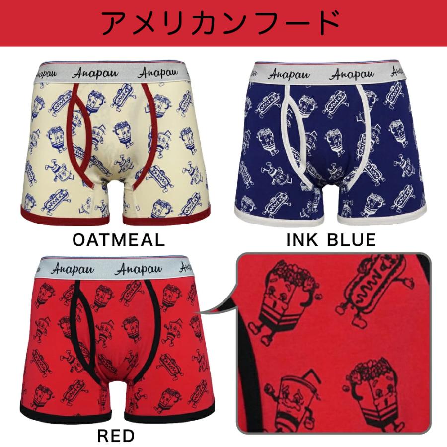 anapau（アナパウ） ボクサーパンツ M/Lサイズ メンズ 日本製 インナー