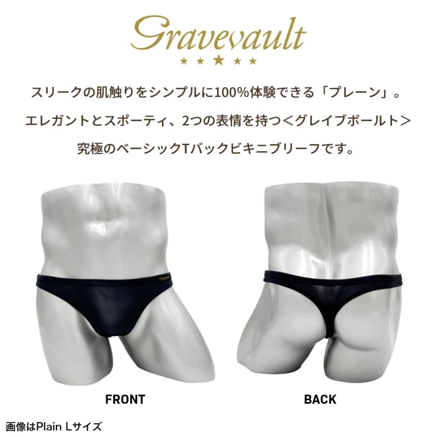 gravevault グレイブボールト Tバックブリーフ 4枚セット Lサイズ Gravevault（グレイブボールト） gravevault Tバック ビキニ 無地