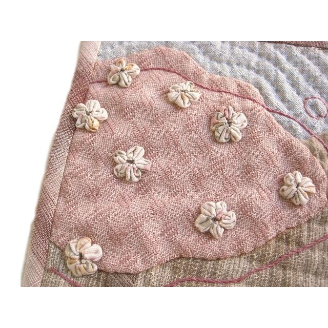 パッチワークキット 桜のミニタペストリー 季節のミニタペストリー