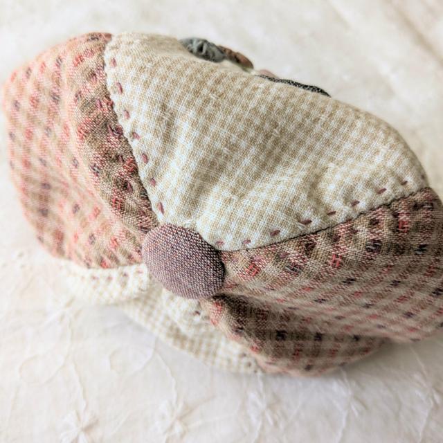 パッチワークポーチ完成品 スーちゃんのがま口 完成品 がま口ポーチ