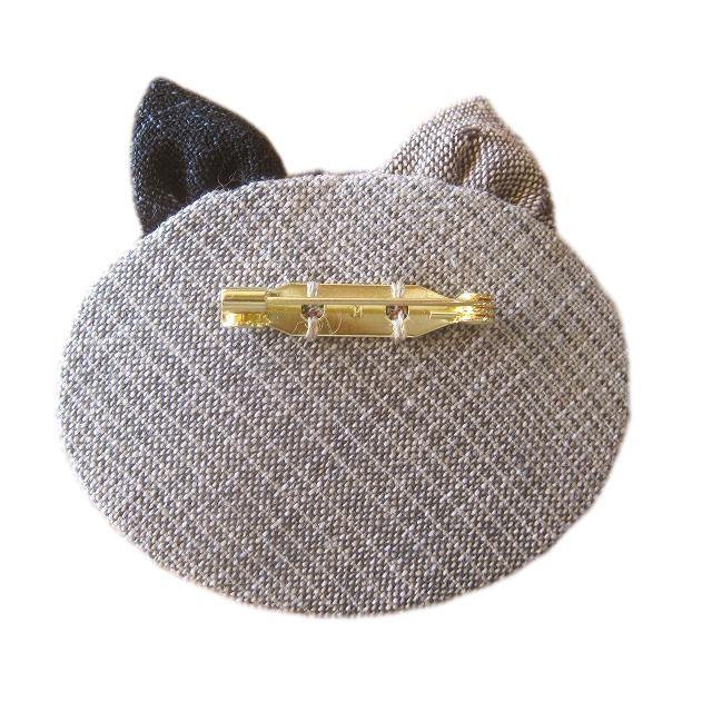 パッチワークキット 古布で作る！こねこのブローチ kit118 メール便