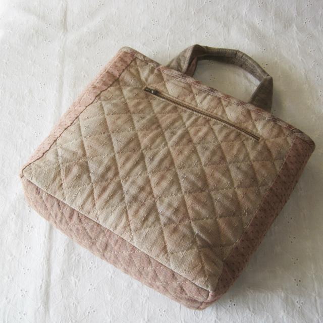 パッチワークバッグ　アップリケバッグ パッチワークキット お花のバッグ マザーズドリーム 初心者向けキット