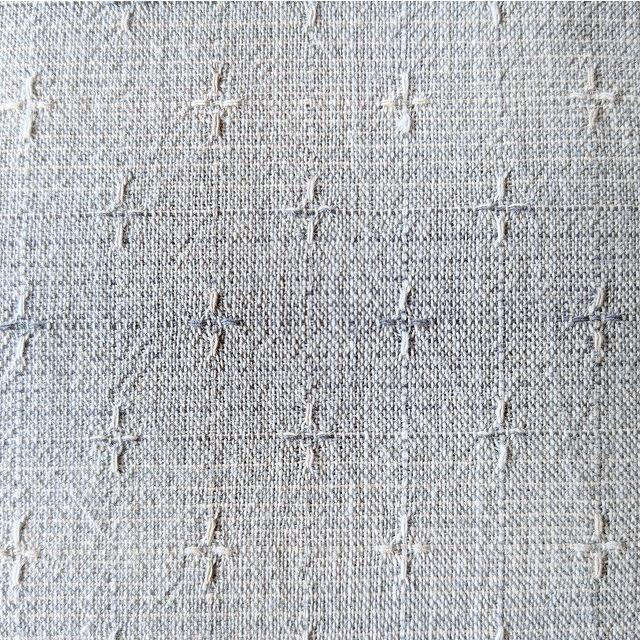 パッチワーク用生地 国産先染めチェック ブルー系 sakizome71 メール便