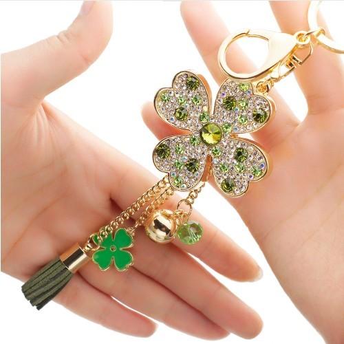 エルメス　バッグチャーム　四葉のクローバー　　キーホルダー HERMES 四つ葉キーホルダー エルメス バッグチャーム 四葉のクローバー