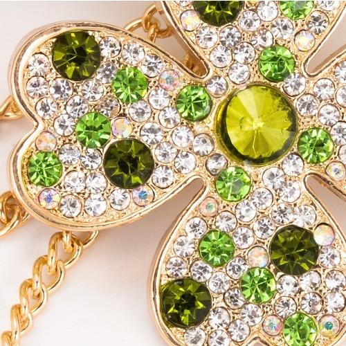 CHANEL✨【刻印あり】クローバー チャーム トップのみ　キーホルダー CHANEL✨【刻印あり】クローバー チャーム トップのみ キーホルダー