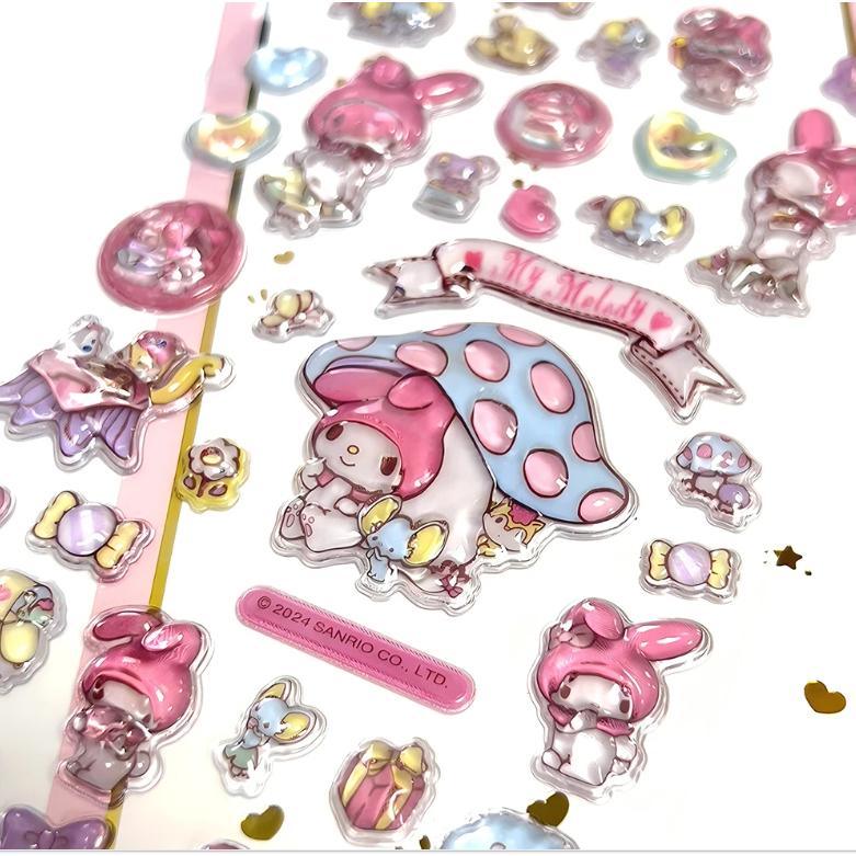サンリオキャラクター ドロップシール うるちゅるシール プチドロップ