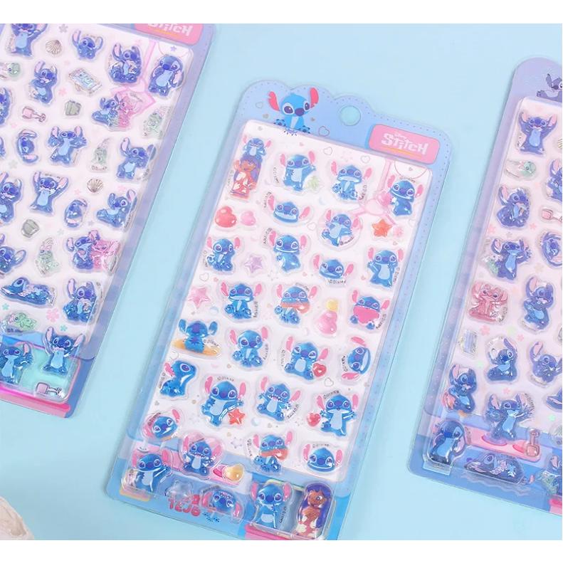 スティッチ ボンボンドロップシール プチドロップ風 ディズニー Disney