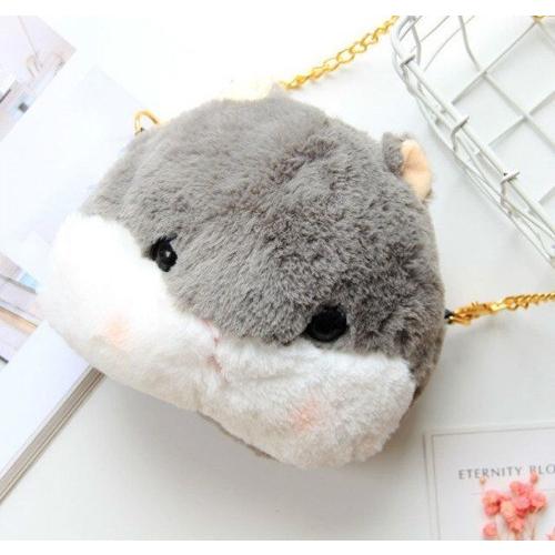 【未使用】CUTE　ぬいぐるみ生地　ふわふわバック Amazon.co.jp: [GUFER] ふわふわ バックパック ロリータ