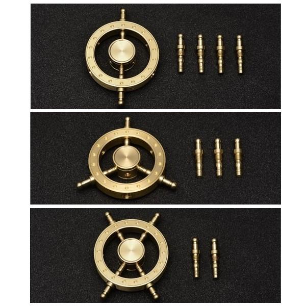 ハンドスピナー 真鍮 LAUTIE LTBIT03 brass 金属 心地良い音 Lautie edcメタルフィジェットスピナー、noizシリーズ、大人の